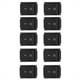 thumbnail image 3 of Interruptor de posición, 10 piezas Interruptor basculante de 2 posiciones Encendido Apagado KC Artesanía superior, 3 of 8