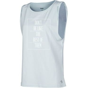 soffe women's boyfriend don't be graphic tank top
