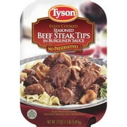 Tyson Beef Tips In Burgundy Sauce