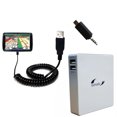 thumbnail image 1 of Gomadic High Capacity Rechargeable External Battery Pack suitable for the Garmin Nuvi 850 - Portable Charger with TipExchange Technology, 1 of 4
