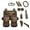 American 250Years Hunting Camo, variant on FUIALDOLG American 250Years Car Seat Covers 14Pcs Universal Fit Hunting Camo Auto Front Rear Seat Protectors Steering Wheel Cover Shift Knob Handbrake Cover Patriotism Auto Interiors