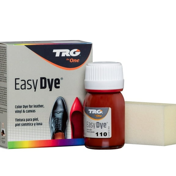 TRG Russet 110 Color Dye - best leather dye, makes it easy to either restore the color of your shoes, handbags or other leather goods or to change the color