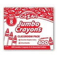thumbnail image 1 of Larose Industries  Jumbo Crayon Class Pack, Assorted Color - Box of 400, 1 of 1