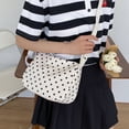 thumbnail image 3 of Bolso de color caramelo para mujer bolso Hobo informal impermeable bolso de ocio diario para citas con chicas, 3 of 9