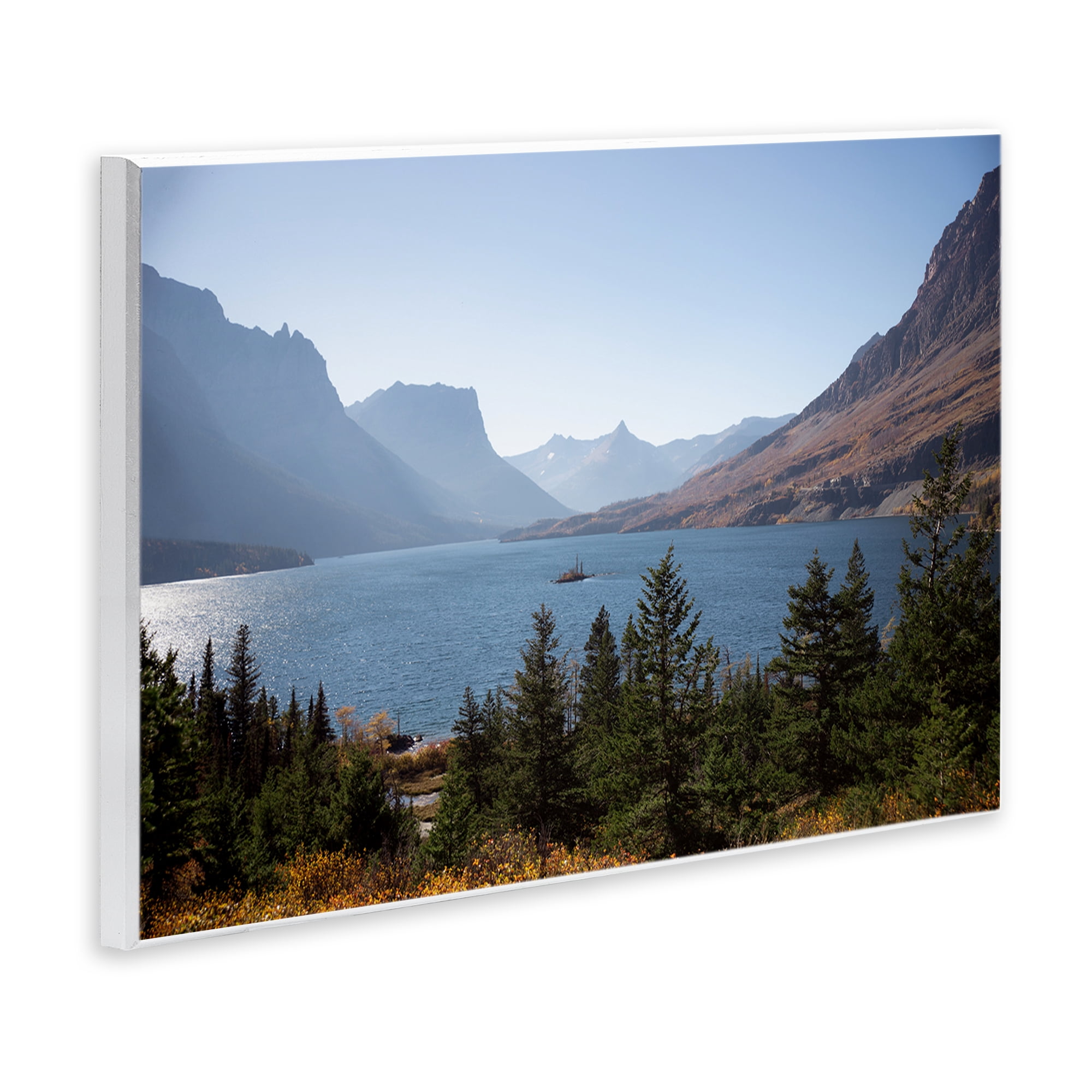 Stupell Industries Cliffs Overlooking Lake Wall Plaque Art, design by Carol Robinson