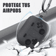 thumbnail image 3 of Fundas Para AirPods 1 2 3/por 2 Case + Limpiador Para airpods 1/2 Gris, 3 of 5