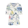 thumbnail image 4 of Plus Size Shirts With Built In Bra Previous Orders Womens Tops Dressy Casual Sexy Summer Blouses Short Sleeve Button Up Shirts for Women Cropped, 4 of 4