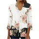 thumbnail image 2 of Cárdigan de moda para mujer, con mangas 4/3 y botones estampados, chaqueta tipo cárdigan para mujer, 2 of 7