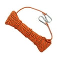 thumbnail image 4 of Dsseng 10M 8mm Thickness Tree Climbing Safety Sling Rappelling Rope Auxiliary Cord Equipment for Outdoor (Orange), 4 of 6