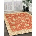 thumbnail image 2 of Ahgly Company Indoor Rectangle Abstract Orange Red Area Rugs, 2' x 4', 2 of 6
