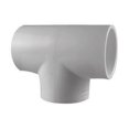 thumbnail image 1 of Schedule 40 PVC Pressure Tee, White, 4 In. - PVC 02400 2000HA, 1 of 2