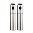 thumbnail image 1 of 2 Pack Oil Sprayer 135ml Stainless Steel Vinegar Dispenser Refillable Spray Bottle for BBQ Roasting Grilling Kitchen Tools, 1 of 7