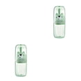 thumbnail image 2 of Toystoory Soporte de cepillo de y de de gran capacidad para viajes y vida diaria oso verde 2Conjunto, 2 of 6