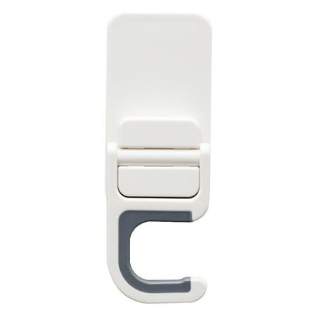 

Rdeuod Hooks Wall Mounted Mop Rack Hook Bathroom Sticky Hanger Clips Mop Shelf Holder in Home