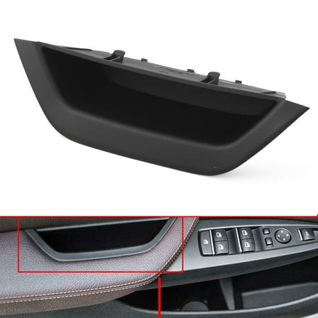 ZS Car Door Interior Inner Handle Pull Trim Front Left For BMW F25 X3 2010-2017 & X4 F26 2014-2017