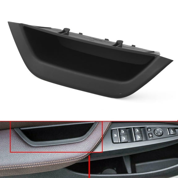 ZS Car Door Interior Inner Handle Pull Trim Front Left For BMW F25 X3 2010-2017 & X4 F26 2014-2017