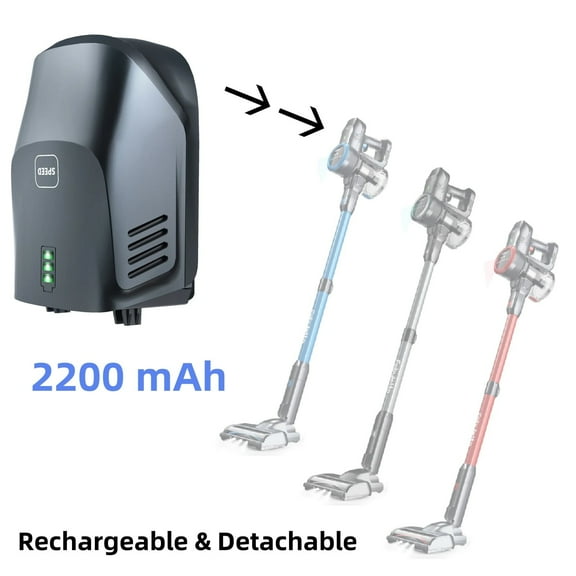 2200 mAh Rechargeable & Detachable Attachment Replacement Batteries For Lazyswan Fabuletta FSV001 & FSV1O1
