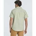 thumbnail image 4 of Real Essentials Men's Regular-Fit Short-Sleeve Poplin Shirt (Available In Big & Tall), 4 of 6