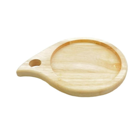 

NUOLUX 1Pc Cutting Board Outdoor Picnic Chopping Board Wooden Pot Mat Cushion