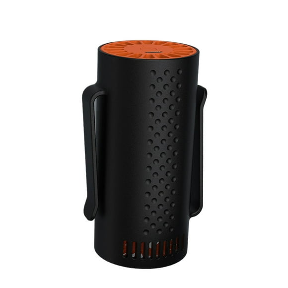 Mini ventilador ABS Bearachild de viento fresco con niveles ajustables color negro