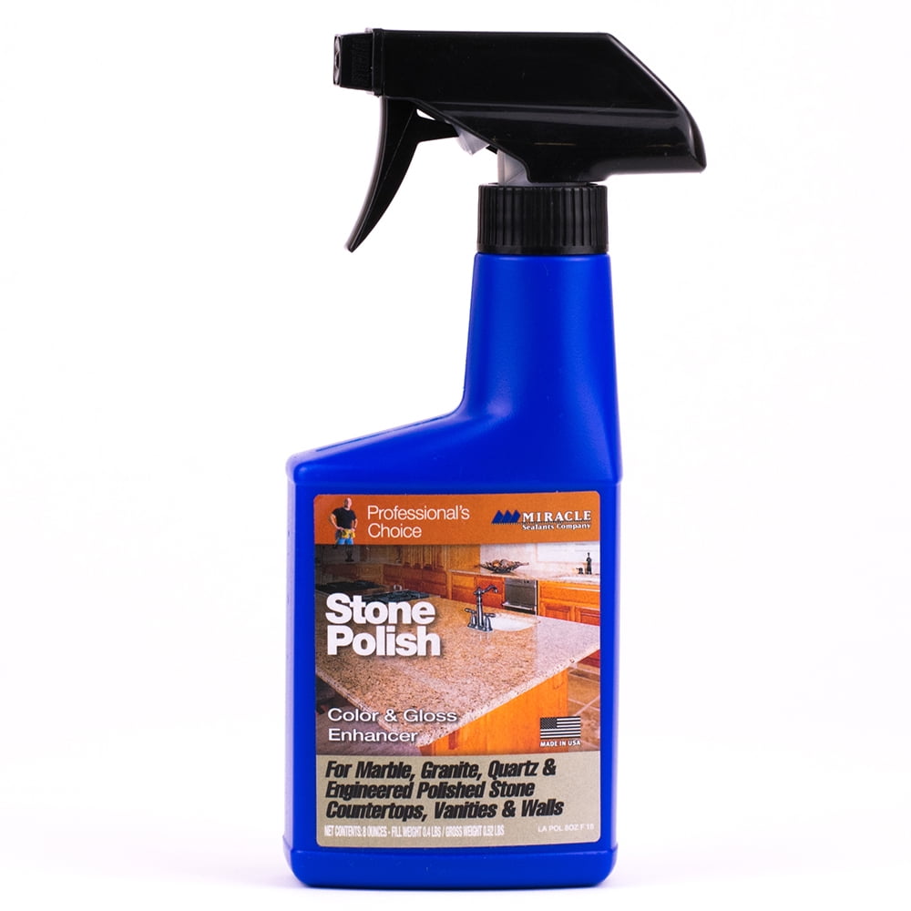 Miracle Sealants Stone Polish Natural Stone Polish 237ml Spray 8oz