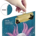 thumbnail image 3 of FMSHPON Funny Axolotl Clipboard Hardboard Wood Nursing Clip Board and Pull for Standard A4 Letter 13x9 inches, 3 of 5