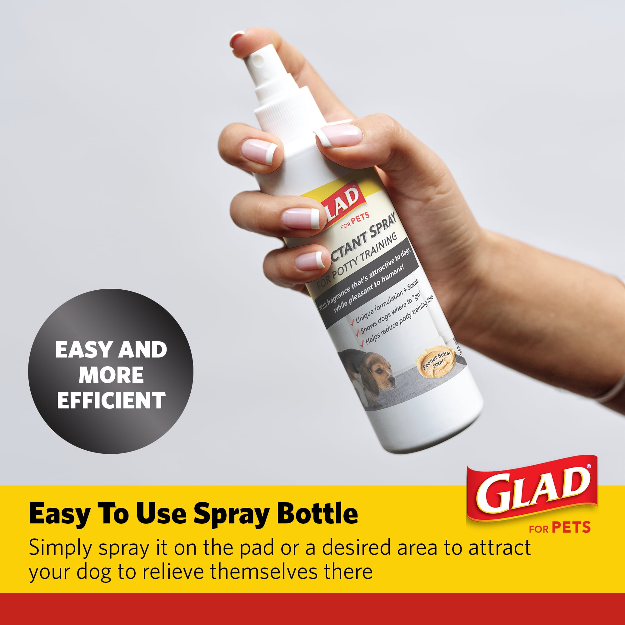 Glad For Pets Attractant Potty Training Spray for Dogs & Puppies, 16oz