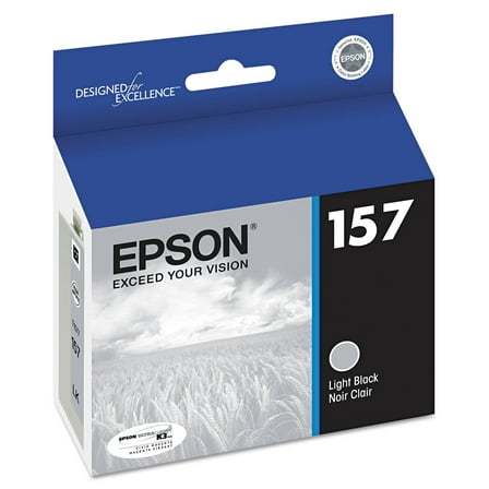 Epson® T157720 (157) Ultrachrome K3 , Light Black