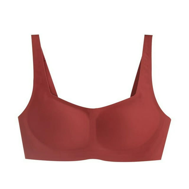 Sujetador sin costuras Sonducket Ropa interior Acolchado Libre Comodidad Inalámbrico Deporte color cerezas AP016889-05