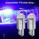 thumbnail image 4 of Gwong Autos 10pcs T10 Wedge Lámpara COB LED Mini Luz de acrílico Luz de Luz de Luz de Licenciatura Indicador de la cúpula para auto Gwong 24013940, 4 of 6