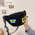 thumbnail image 4 of Bolso cruzado al aire libre del bebé del paquete de Fanny de la niña casual de la moda, 4 of 5