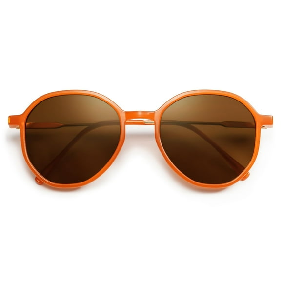 Lentes de Sol SOJOS Trendy de Diseñador Hexágono Redondo SJ2181 para Mujer