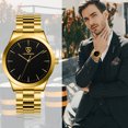 thumbnail image 6 of Bomieux Mens Watch, Classic Minimalist Men's Quartz Watch Waterproof Watch with Stainless Steel Band Business Dress Men's Watch-Best Gift for Men, 6 of 9