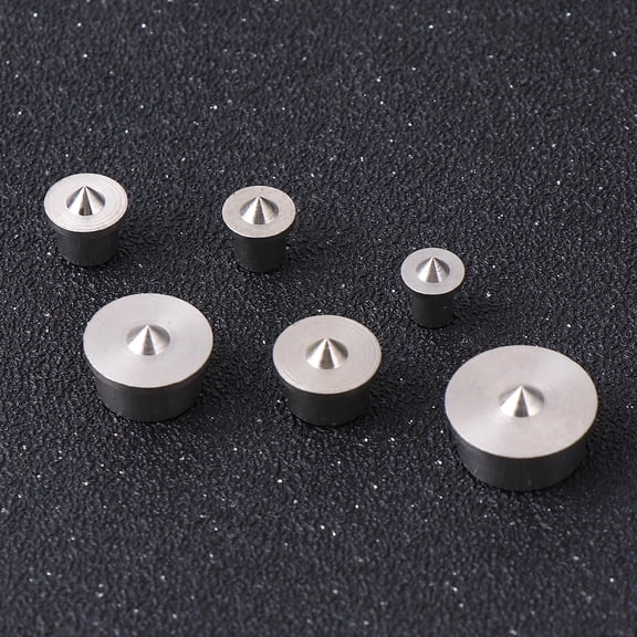 GOOHOCHY Stainless Steel Dowel Centers for Woodworking with Precise Alignment 4mm 5mm 6mm 8mm 10mm 12mm