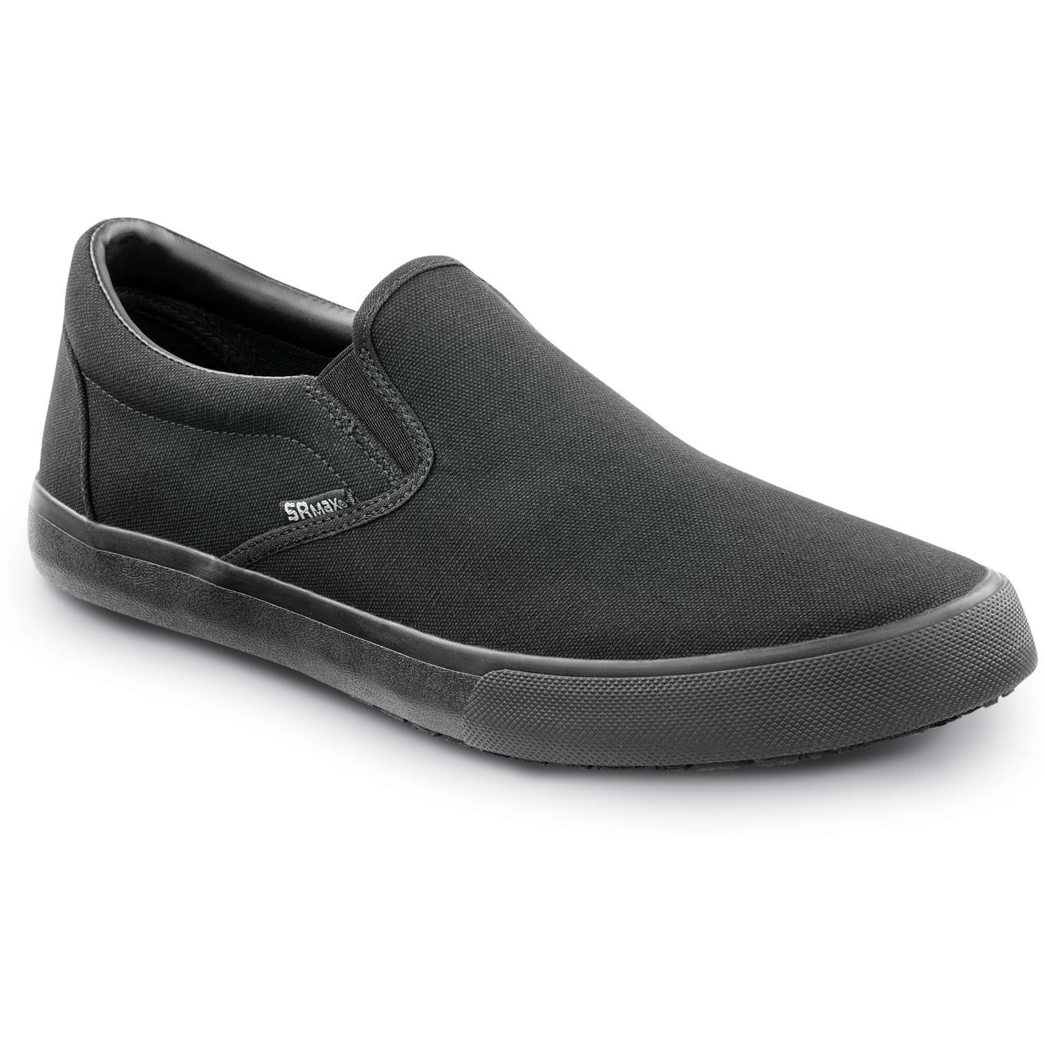 SR Max Southport Women's Skate Style-Slip Resistant Soft Toe Work Shoe, Size: 9.5, Black