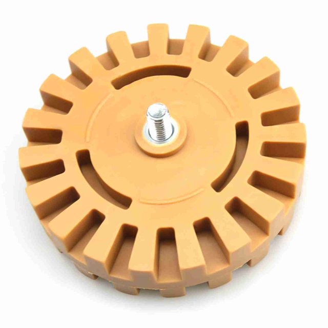 Eraser Wheel, Rubber Eraser Wheel Decal Remover Wheel Decal Remover Tool Adhesive Remover Wheel for Cars Sticker Adhesives Tapes Removal