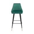 thumbnail image 3 of Zuo 101098 Piccolo Counter Chair, Yellow & Black, 3 of 7