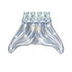 thumbnail image 3 of Cama Inflable Bestway Cola Sirena 193x101 cm, 3 of 4