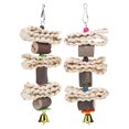thumbnail image 2 of 2Pcs Bird Toys Log Corn Husk Chewing Toy for Parrots Birds Small Parakeets Cockatiels Macaws, 2 of 6