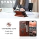 thumbnail image 3 of SUTENI For iPhone 17 Pro Case PU Leather Stand Wallet Phone Cover -, 3 of 5