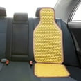 thumbnail image 6 of Summer Wooden Bead Car Seat Cushion Set, Breathable Backrest Cushion, Comfortable Seat Cover, Easy Installation for All Car Types, Cool and Stylish Design, 6 of 6