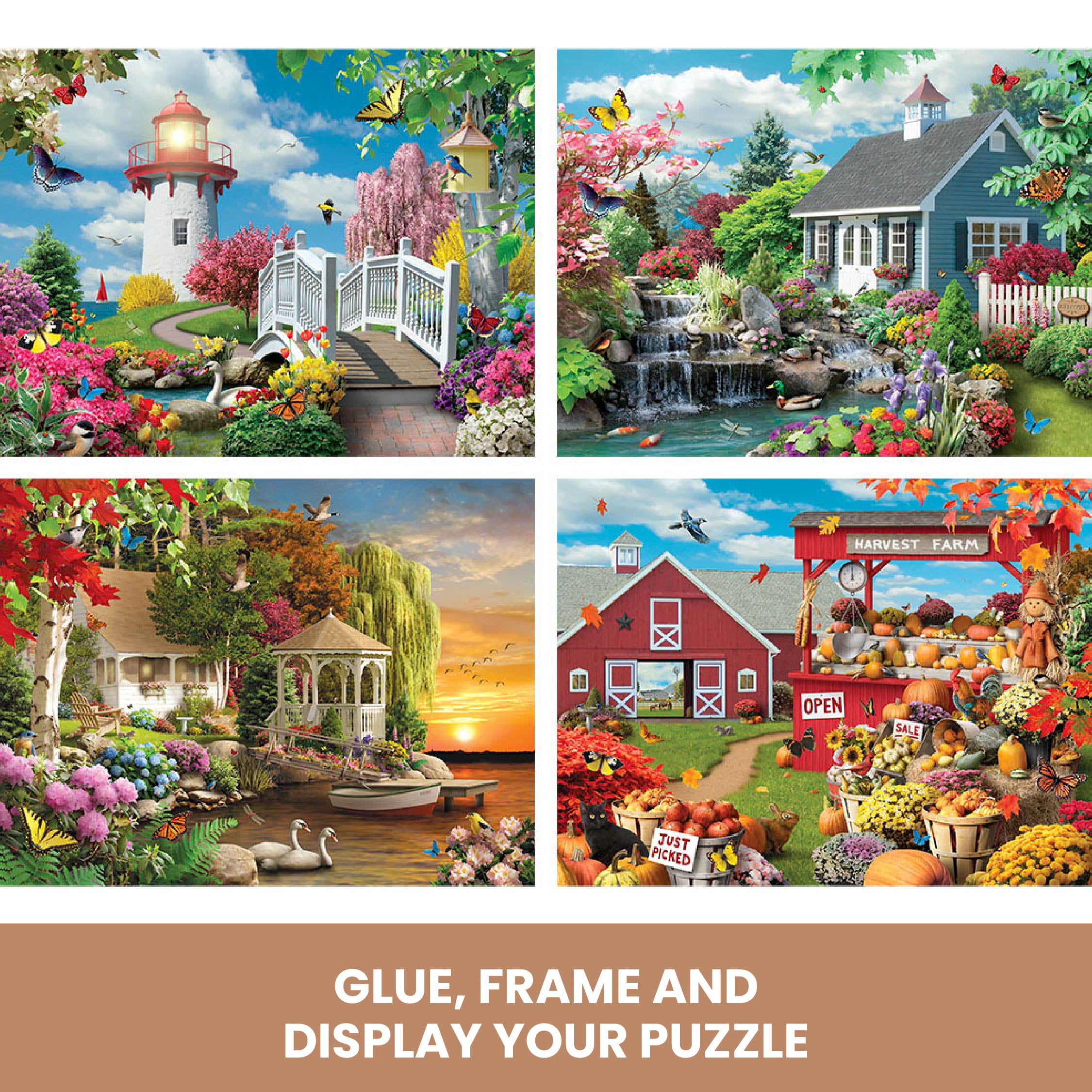 Buy Bits and Pieces 4In1 MultiPack Scenic Beauty 500 Piece Jigsaw