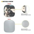 thumbnail image 2 of KUIFORTI Front Windshield Sun Shade Cute Dog, 2 Piece Foldable Car Shade Front Windshield Cover, Automotive Interior Sun Protection, 2 of 5