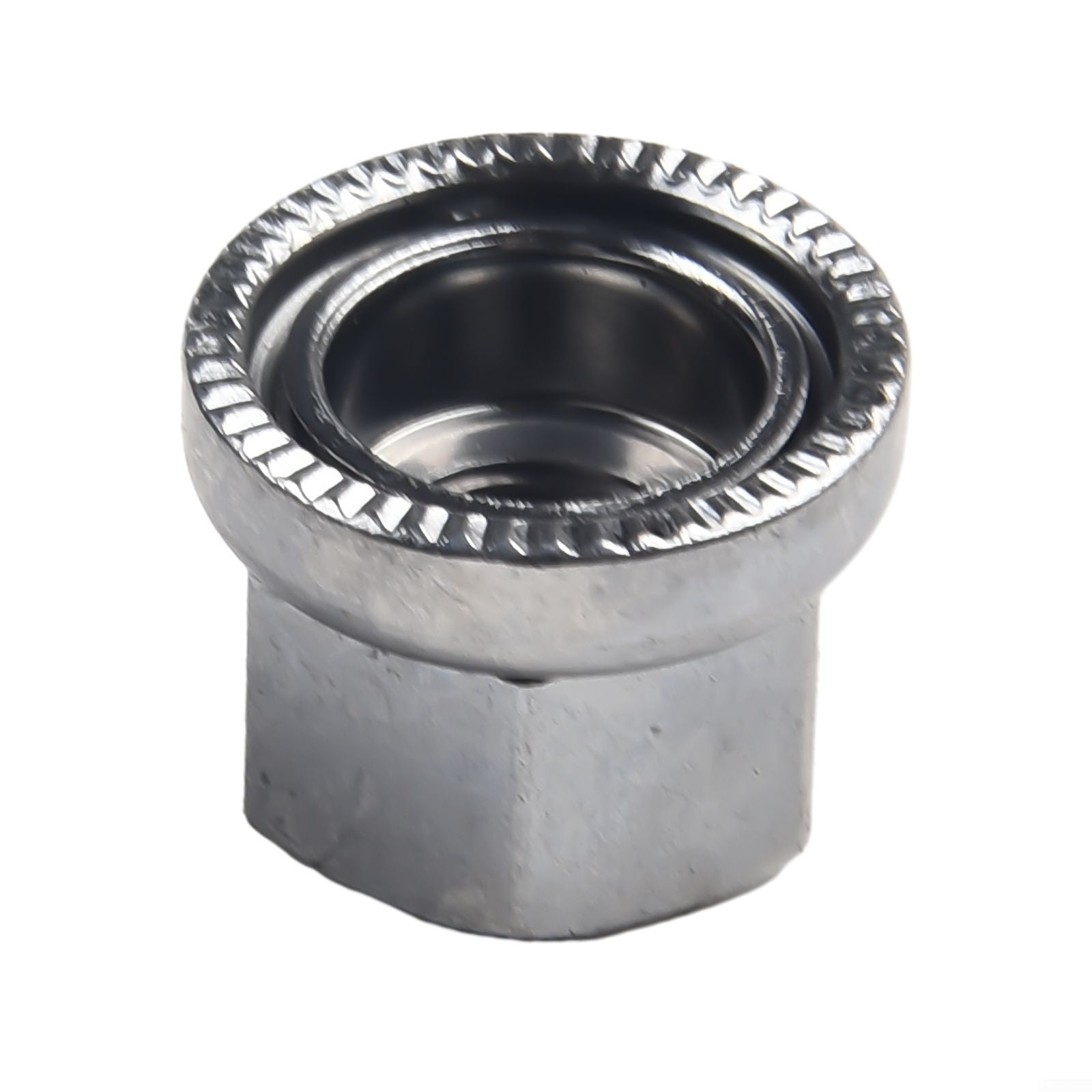 2PCS Stainless Steel Bike / Cycle Wheel Axle Track Nuts Sizes M9 M10 With Anti 1052808