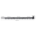 thumbnail image 2 of ANQIDI Wall Mounted Tri-Fold Drying Rack Balcony Adjustable 360° Rotating Hanger with Towel Bar, 2 of 11