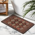 thumbnail image 2 of Experience Ultimate Comfort: Boho Bathroom Rugs, 20x32in, Non-Slip, Ultra Soft, High Absorbency, Machine Washable - Luxury Floor Mat for a Divine Shower, 2 of 5