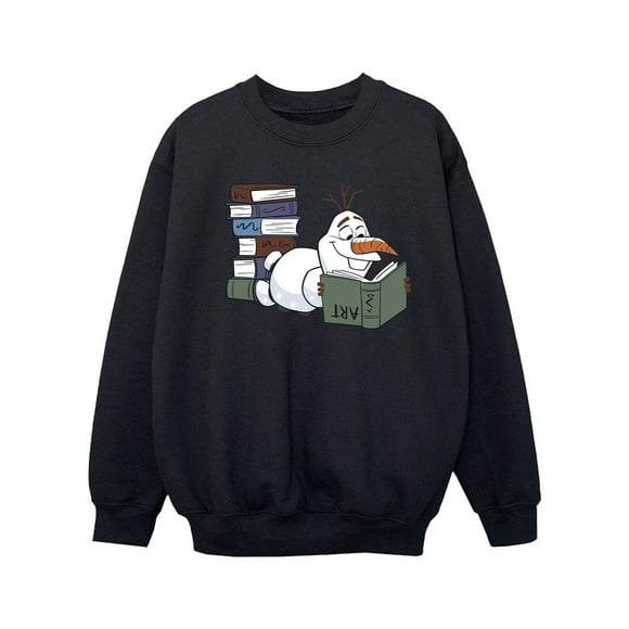 Frozen II Girls Olaf Reading Sweatshirt