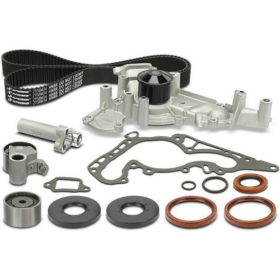 Timing Belt Kit and Water Pump 13 - Compatible with 2000 - 2009 Toyota Tundra 4.7L V8 DOHC 2001 2002 2003 2004 2005 2006 2007 2008