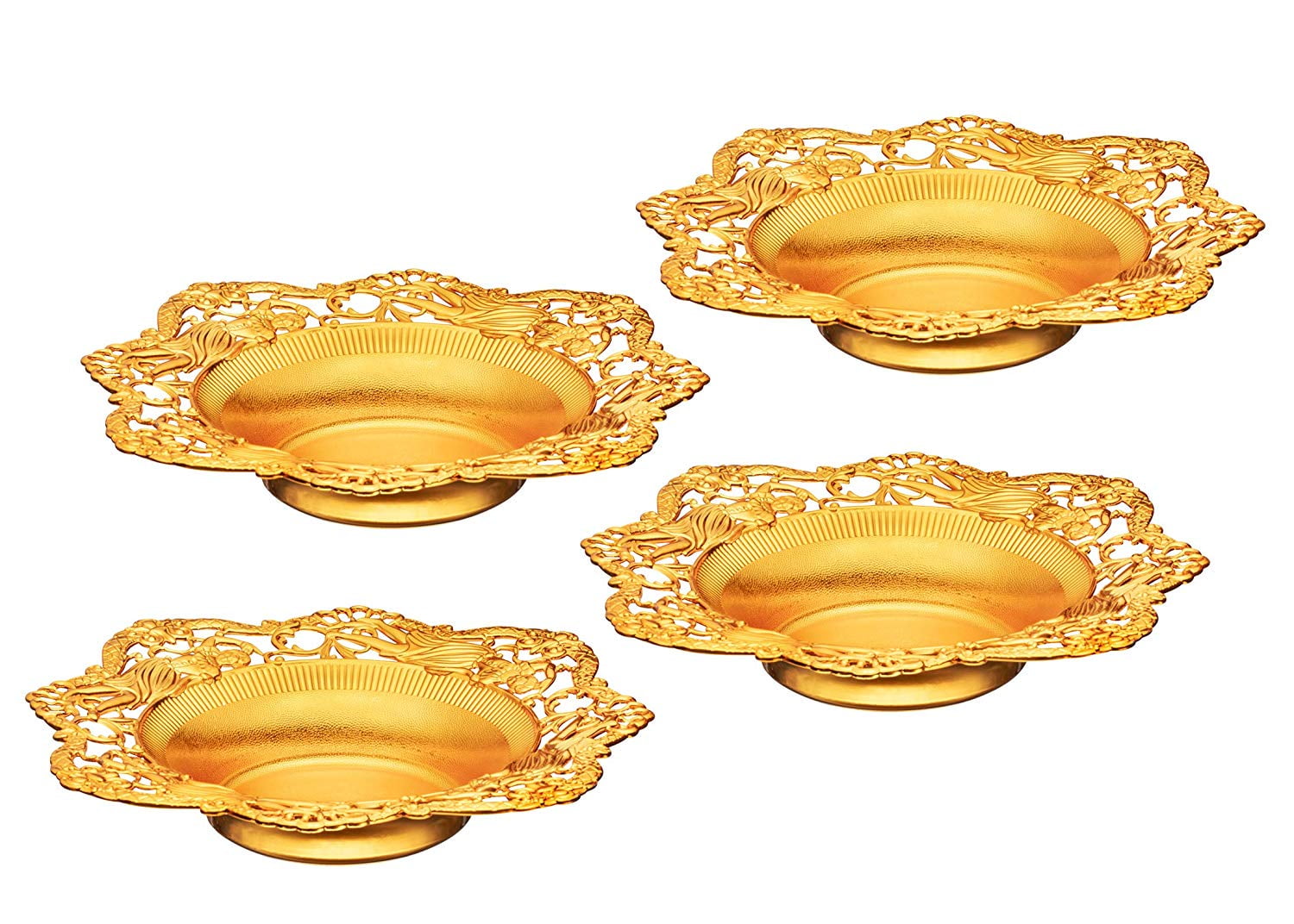 Impressive Creations Reusable Decorative Serving Dish Plastic Candy