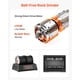 thumbnail image 2 of Kit Rock Tumbler VEVOR, 8 libras, pulidor de rocas, 4 velocidades, 9 días, 2 of 9